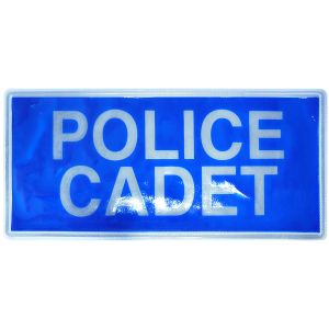 Police Cadet Hook & Loop Reflective Badges