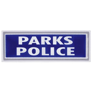 Parks Police Sew On Reflective Badges