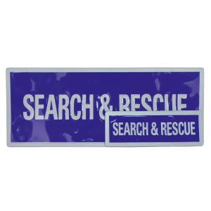 Search & Rescue Sew On Reflective Badges