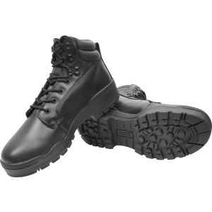 Magnum Patrol 6" Boots, black leather tactical boots, tactical footwear, patrol boots, patrol footwear