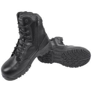Magnum Strike Force 8.0 Safety Boots, waterproof safety boots, composite toe safety boots, black safety boots