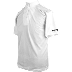 Niton Tactical Police Short Sleeve Comfort Shirt - White - These shirts are specifically designed to wick moisture away from the body in the same way technical sports shirts work. The close fit means it can be worn under armour or several layers without b