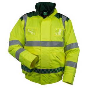 High Visibility Green and Yellow Blouson Jacket