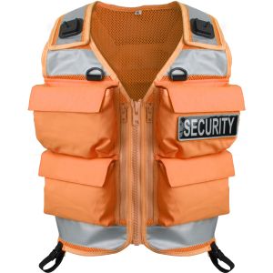Niton Tactical 4 Pocket Vest - Orange