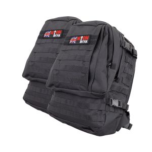 MATES RATES Assault Bag With MOLLE - Black
