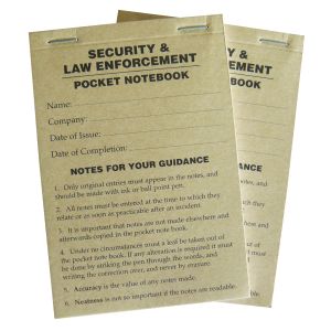 Security & Law Enforcement Compact Pocket Note Book