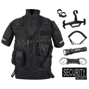 Deluxe Security Vest Kit - Black